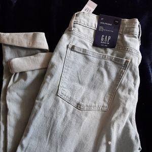 Mid Rise Girlfriend Jeans from GAP
